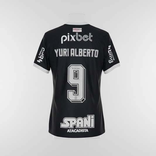 2023-2024 Corinthians Yuri Alberto AWAY Kit Soccer Jersey Football Shirt Nike Medium Authentic