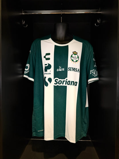 2024-2025 Santos Laguna HOME Kit Soccer Jersey Football Shirt Charly XL Authentic