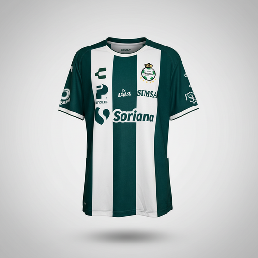 2024-2025 Santos Laguna HOME Kit Soccer Jersey Football Shirt Charly XL Authentic