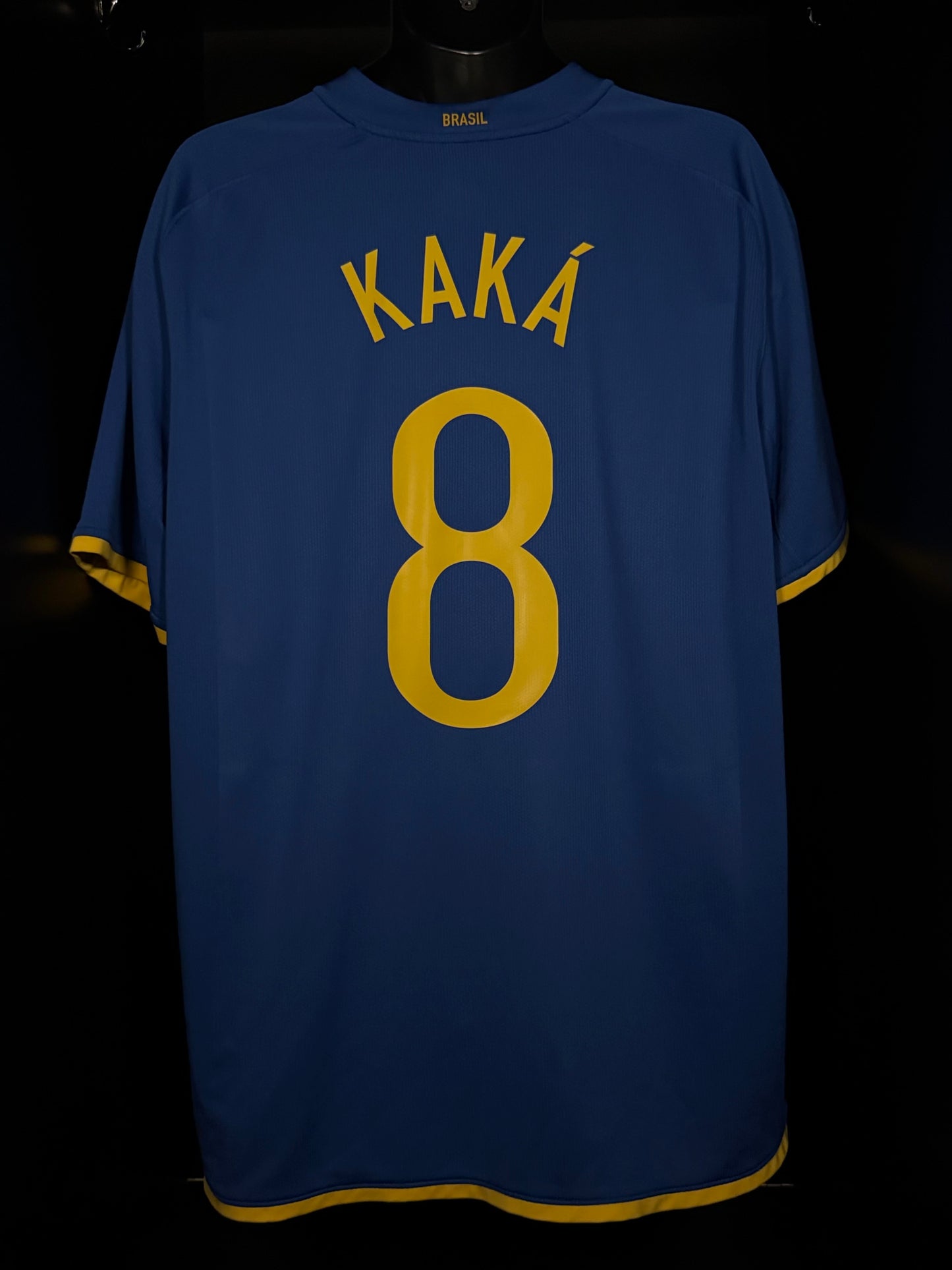 2008-2009 Brazil Kaka AWAY Kit Soccer Jersey Shirt Nike XL Authentic