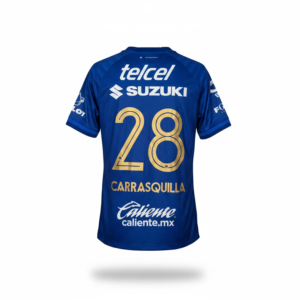 2025-2026 Pumas UNAM Carrasquilla AWAY Kit Soccer Jersey Football Shirt Nike Large Authentic