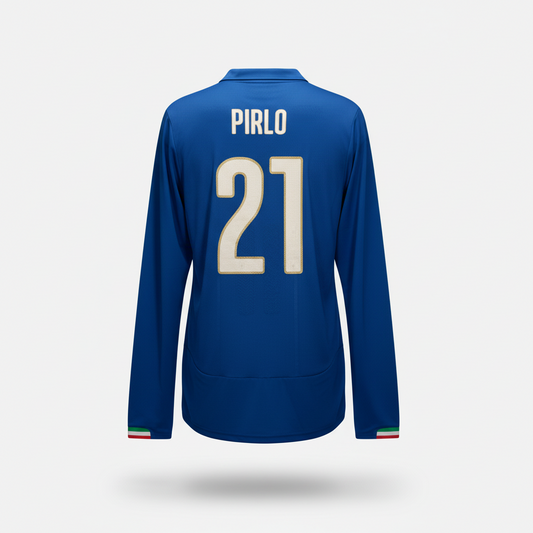2014-2015 Italy Pirlo HOME Kit Soccer Jersey Shirt Puma XXL Authentic