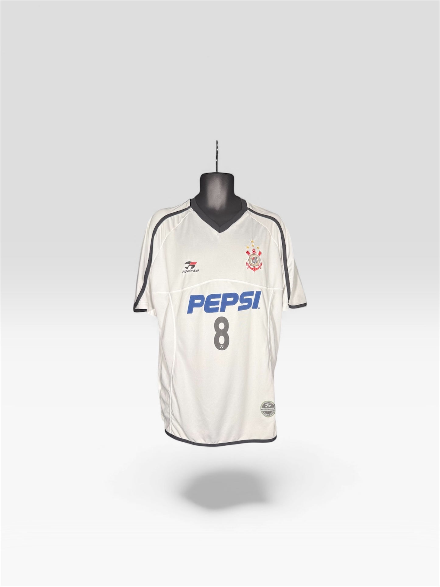 Corinthians #8 - Topper - 2001/2002 - HOME Kit