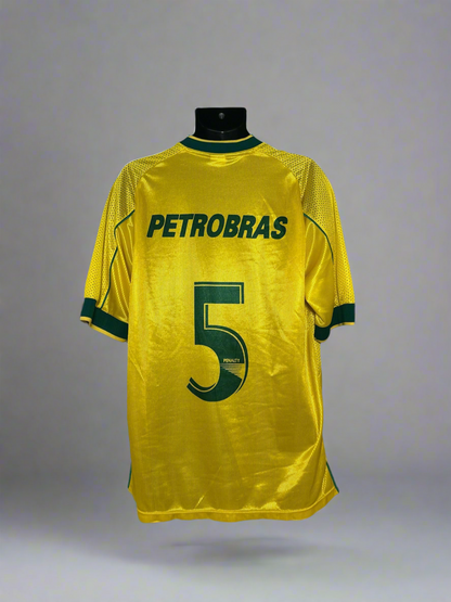 Brazil Futsal #5 - Penalty - 1999/2000 - HOME "Manoel Tobias" Kit