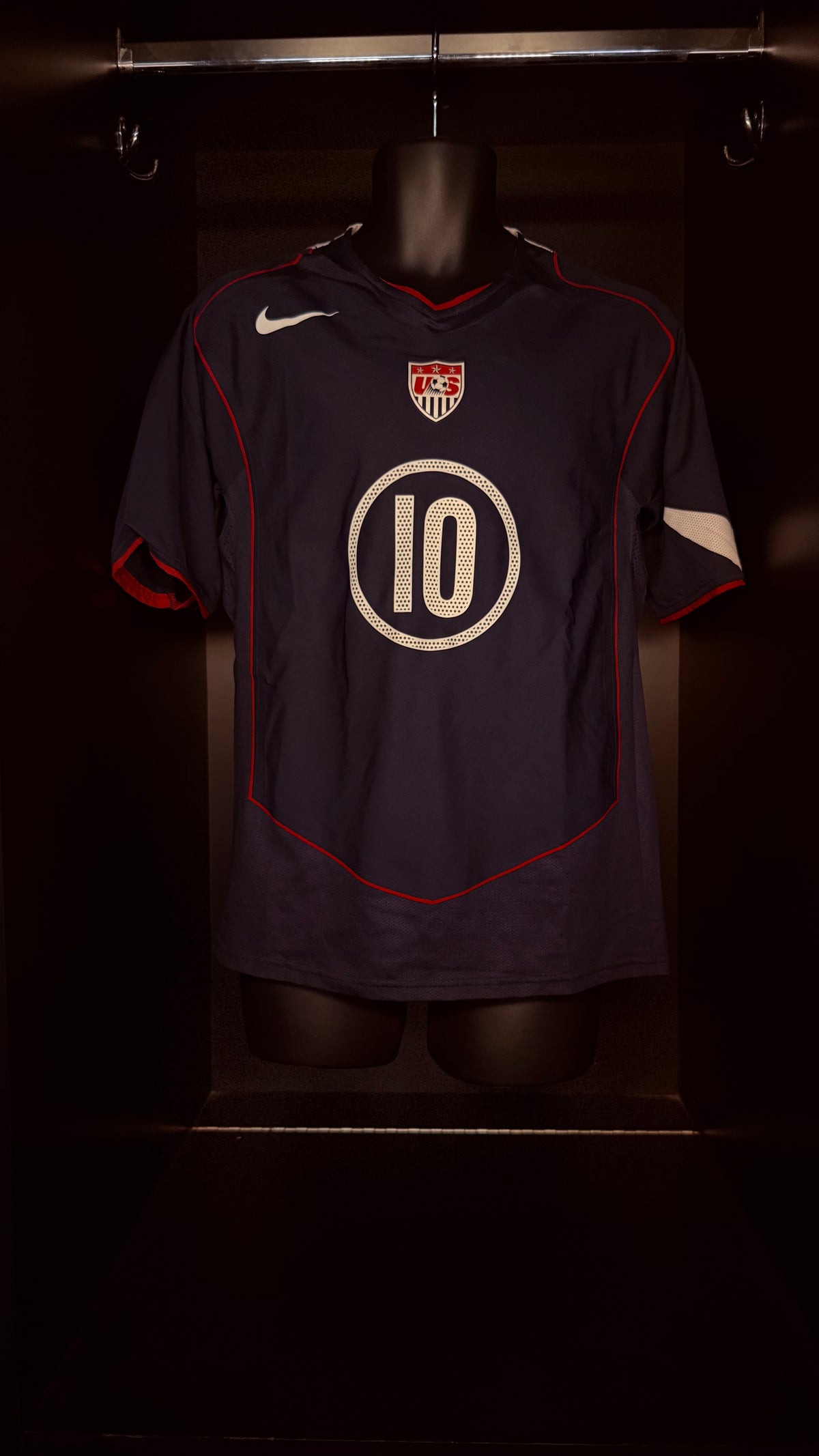 2004-2006 United States (USA) Reyna AWAY Kit Soccer Jersey Football Shirt Nike Large