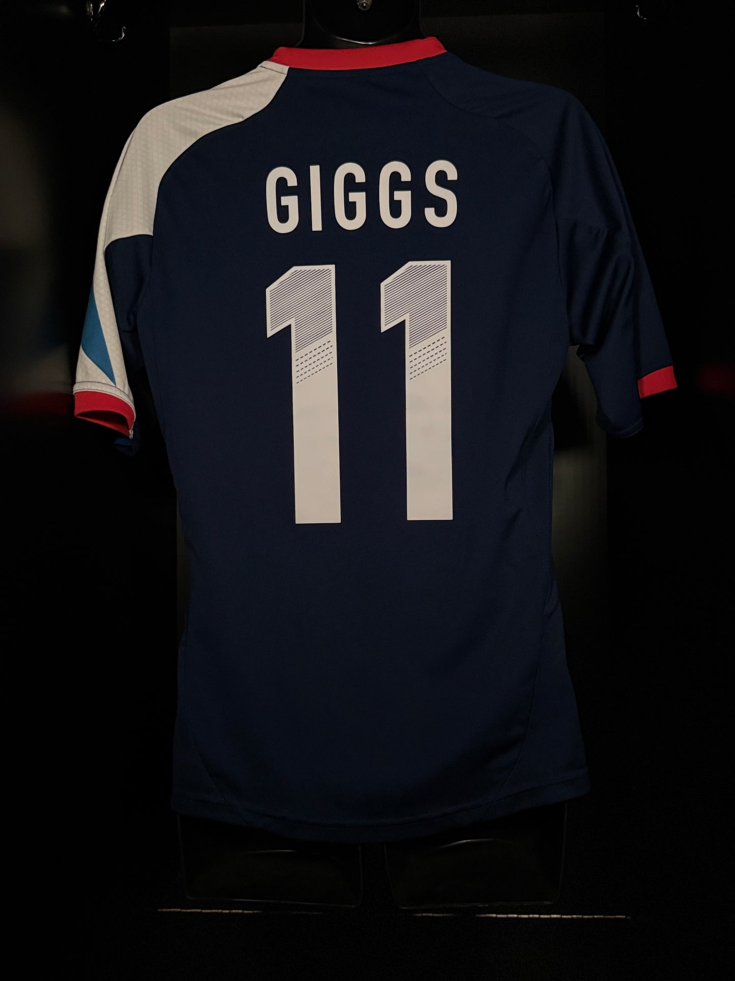 2012 London Olympics Team GB Great Britain Giggs HOME Kit Soccer adidas Small Authentic