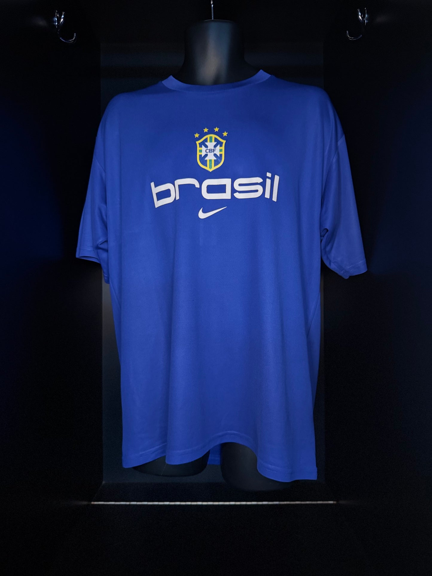 2000-2001 Brazil (CBF) TRAINING Kit - Football Shirt Soccer Jersey Nike Large Authentic