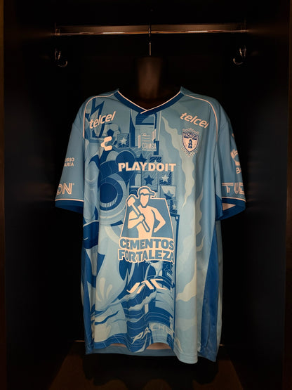 2024-2025 Pachuca THIRD Kit Soccer Jersey Football Shirt Charly XXL Authentic