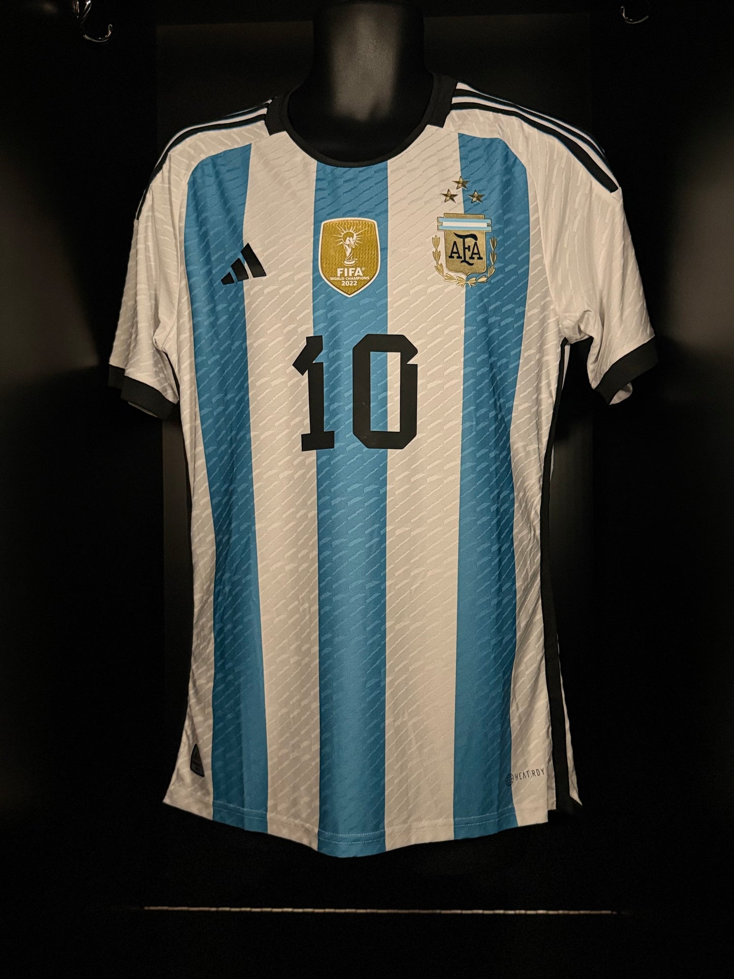 2022-2023 Argentina Messi HOME Kit Soccer Jersey Shirt adidas Small Authentic