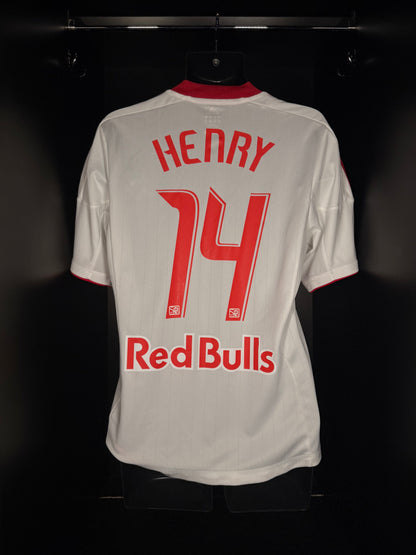 2012-2013 NY Red Bulls Henry HOME Kit Soccer Jersey Shirt adidas Medium Authentic