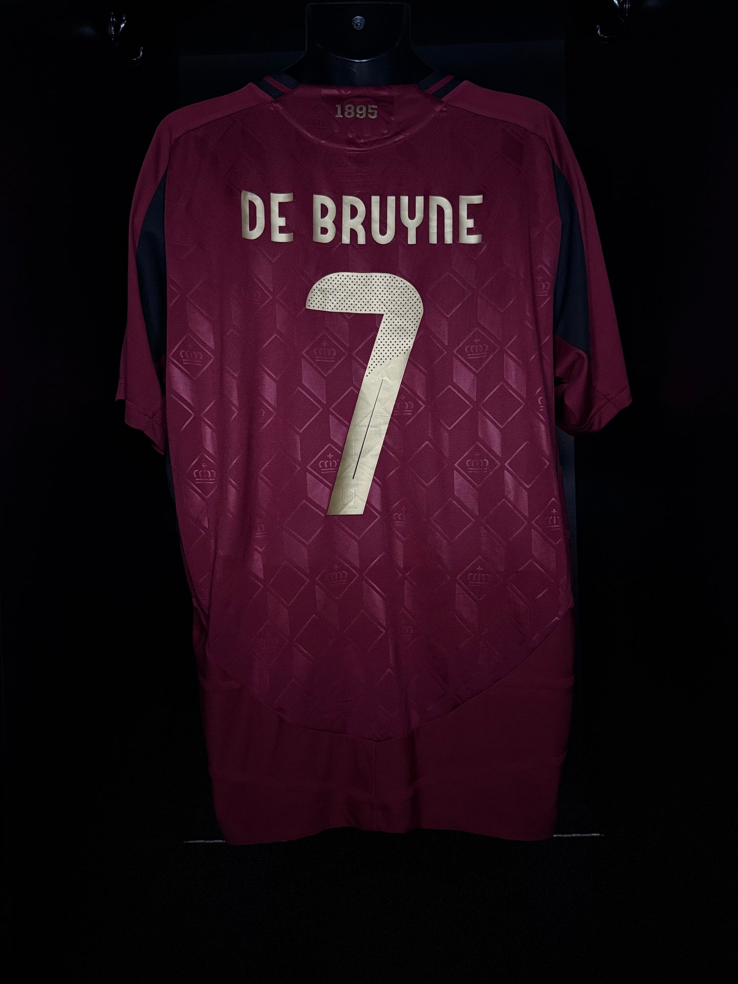 2024-2025 Belgium De Bruyne HOME Kit Soccer Jersey Shirt adidas XL Authentic