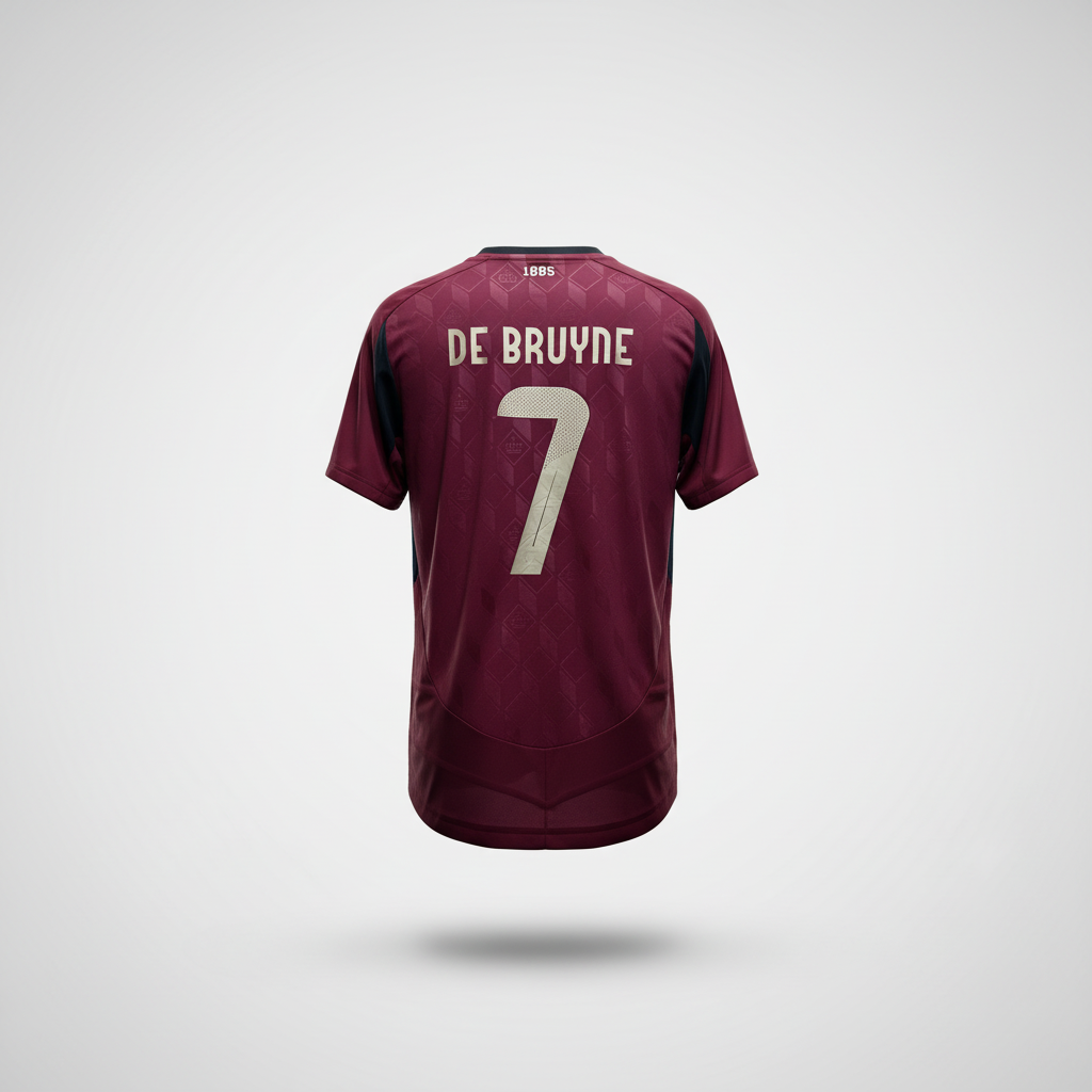 2024-2025 Belgium De Bruyne HOME Kit Soccer Jersey Shirt adidas XL Authentic