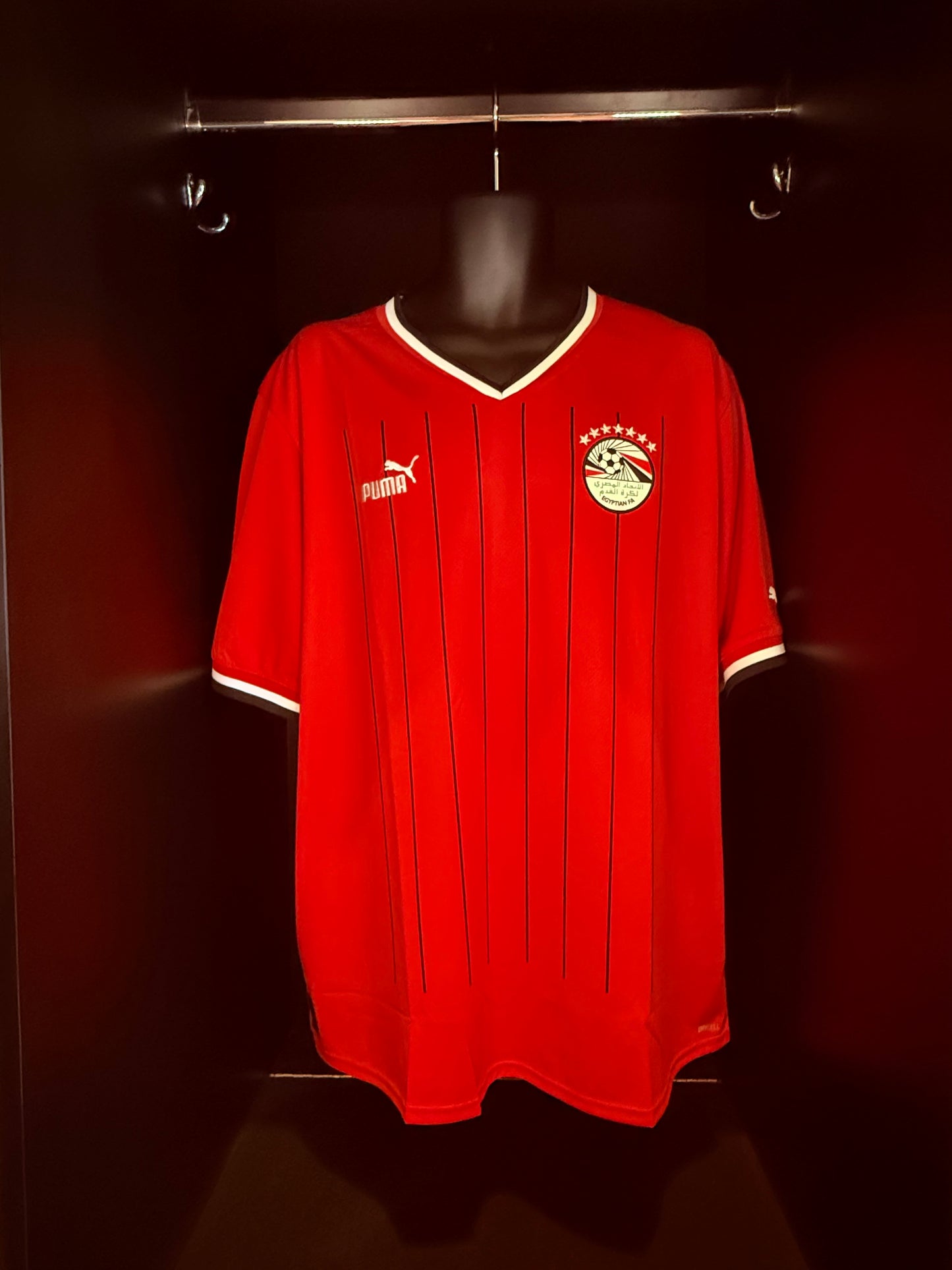 2022-2023 Egypt HOME Kit Soccer Jersey Football Shirt Puma 2XL Authentic