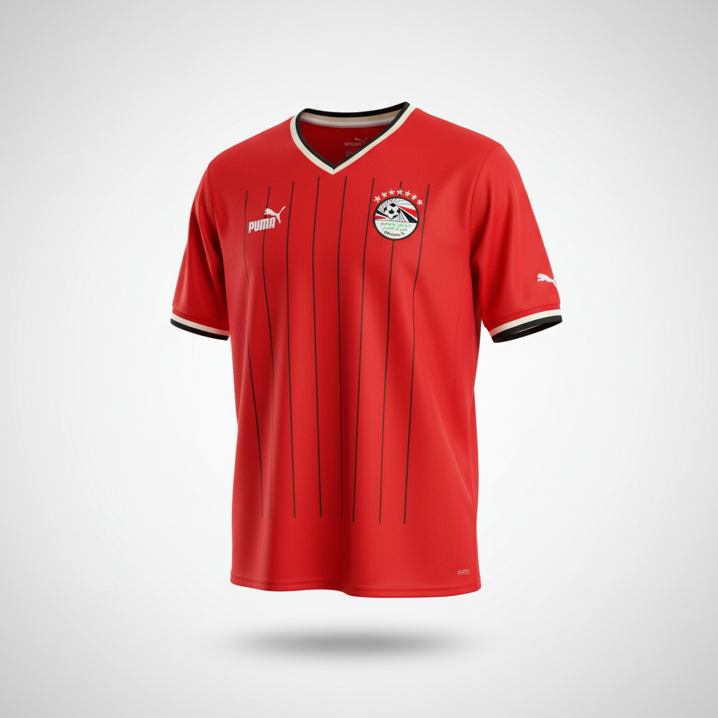 2022-2023 Egypt HOME Kit Soccer Jersey Football Shirt Puma 2XL Authentic