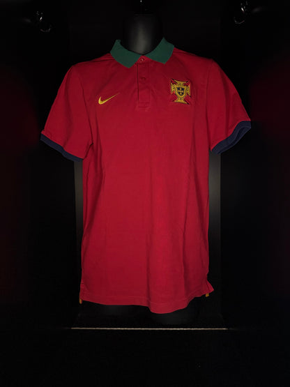 2022-2023 Portugal Staff Polo Kit Soccer Jersey Shirt Nike S Authentic