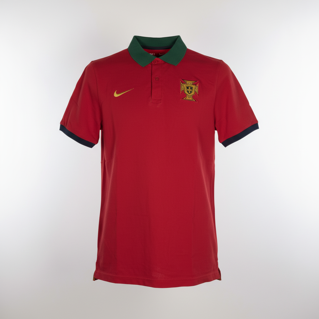 2022-2023 Portugal Staff Polo Kit Soccer Jersey Shirt Nike S Authentic