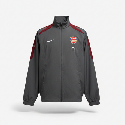 2005-2006 Arsenal FC Track JACKET Soccer Jersey Football Shirt Nike Large Authentic