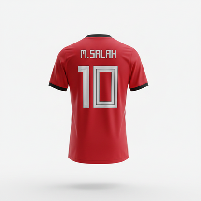 2018-2019 Egypt M. Salah HOME Kit Soccer Jersey Football Shirt Adidas Large Authentic