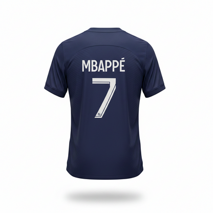 2022-2023 PSG Mbappe HOME Kit Soccer Jersey Football Shirt Nike Medium Authentic
