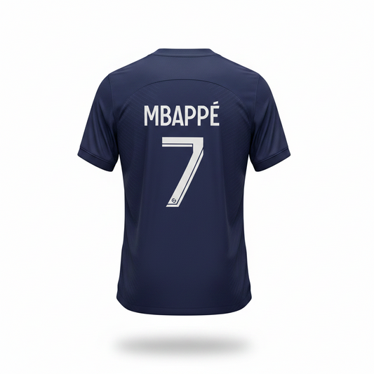 2022-2023 PSG Mbappe HOME Kit Soccer Jersey Football Shirt Nike Medium Authentic