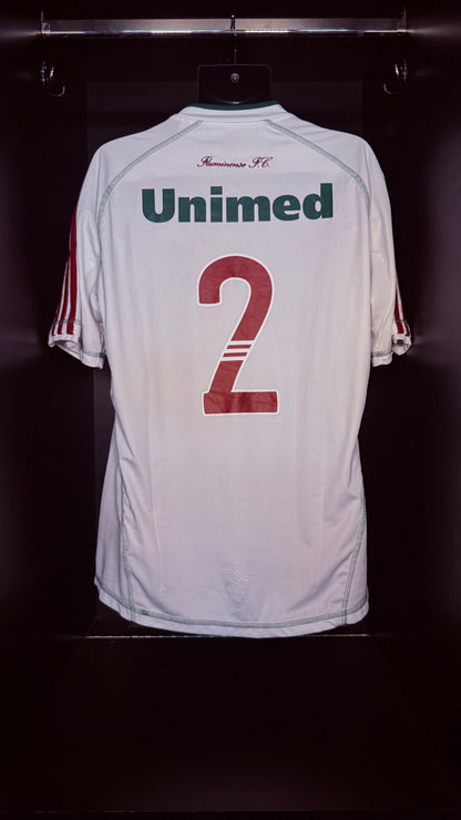 2010-2011 Fluminense AWAY Kit Soccer Jersey Football Shirt adidas Large Authentic