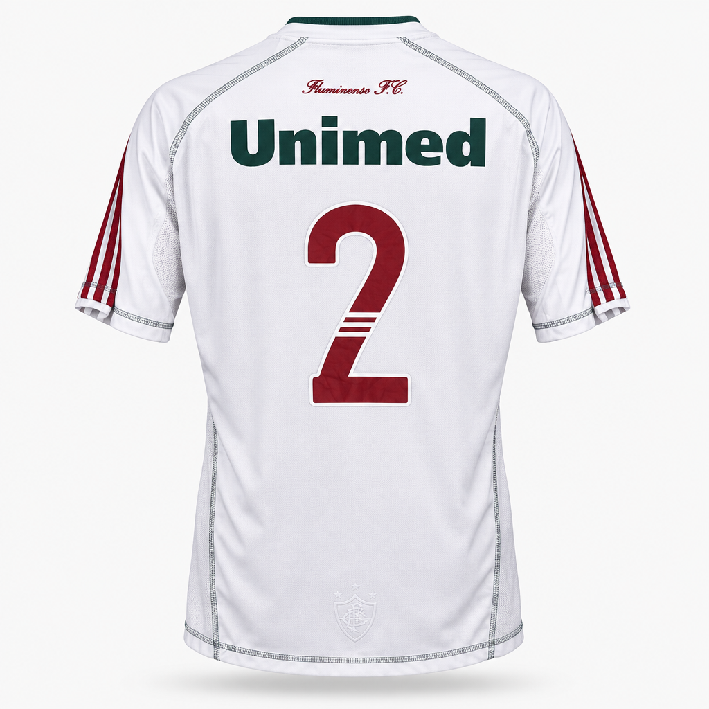 2010-2011 Fluminense AWAY Kit Soccer Jersey Football Shirt adidas Large Authentic