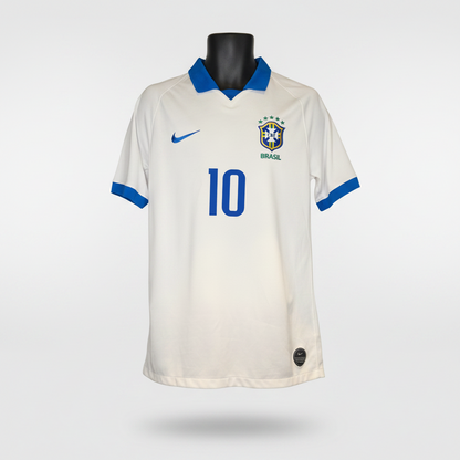 2019-2020 Brazil Neymar AWAY Kit - Soccer Jersey Football Shirt Nike Medium Authentic