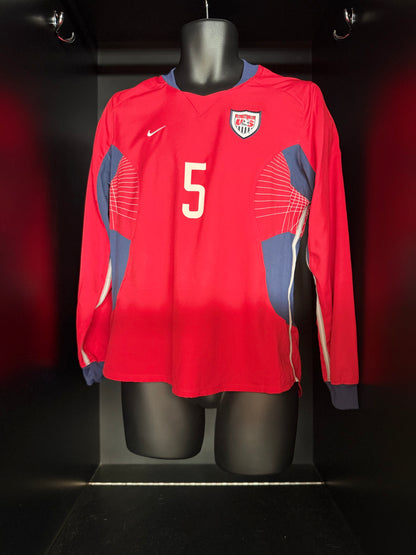 2007-2008 United States (USA) AWAY Kit - Soccer Jersey Football Shirt Nike Medium Authentic