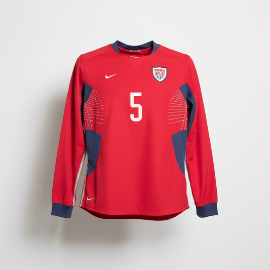 2007-2008 United States (USA) AWAY Kit - Soccer Jersey Football Shirt Nike Medium Authentic