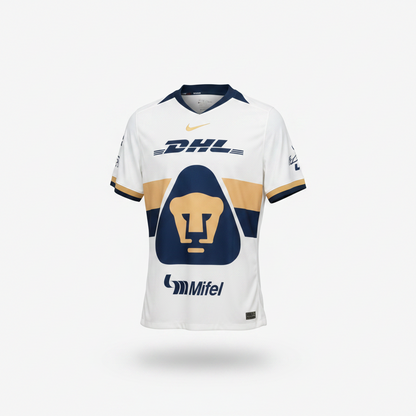 2025-2026 Pumas UNAM Carrasquilla HOME Kit Soccer Jersey Football Shirt Nike Large Authentic