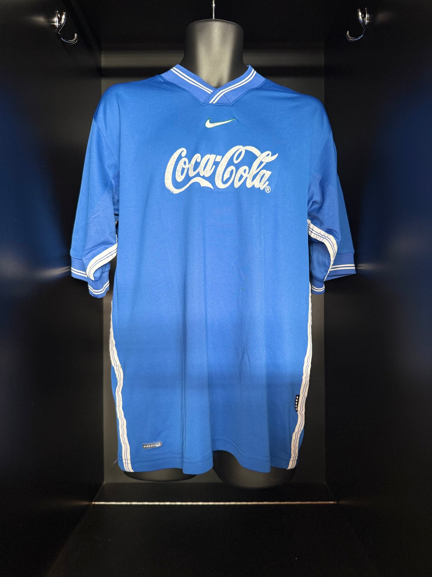 1998-1999 Brazil (CBF) TRAINING Kit - Soccer Jersey Football Shirt Nike Large Authentic