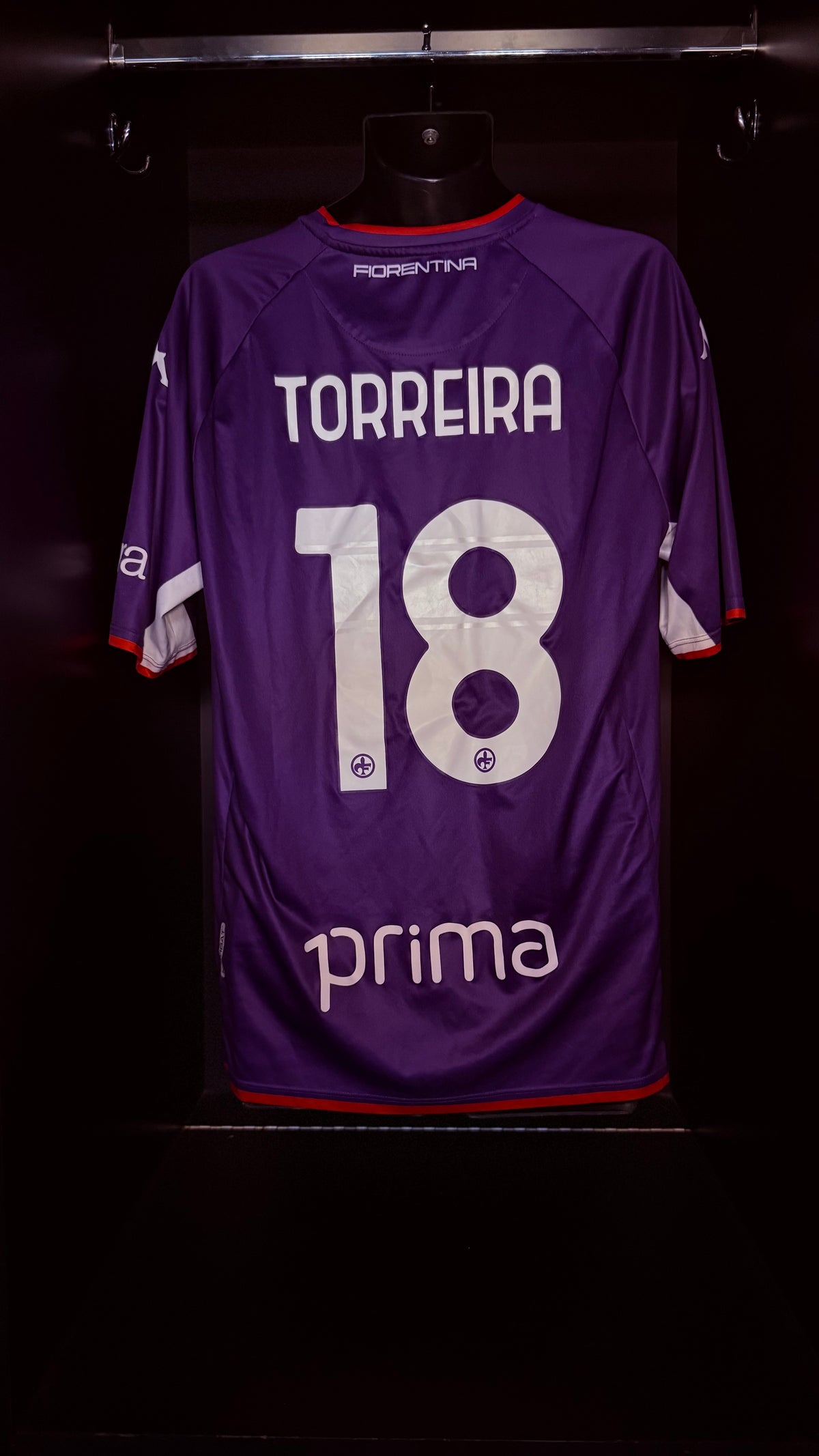 2021-2022 Fiorentina Torreira HOME Kit Soccer Jersey Football Shirt Kappa XXL