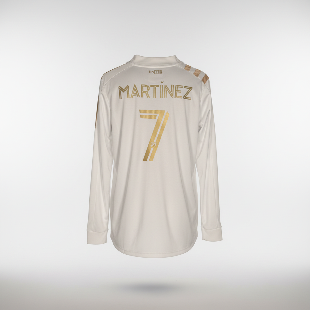2020-2021 Atlanta United Martinez AWAY Kit Soccer Jersey Shirt adidas Large Authentic