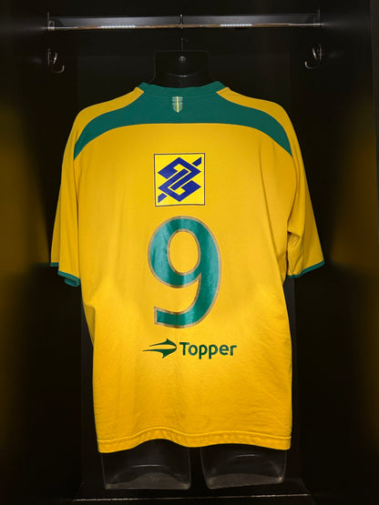 2011-2012 Brazil (Futsal) HOME Kit - Soccer Jersey Football Shirt Topper Medium Authentic