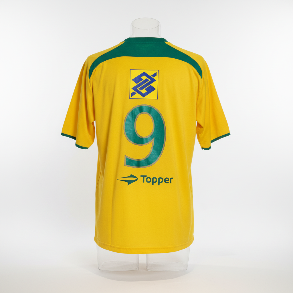 2011-2012 Brazil (Futsal) HOME Kit - Soccer Jersey Football Shirt Topper Medium Authentic