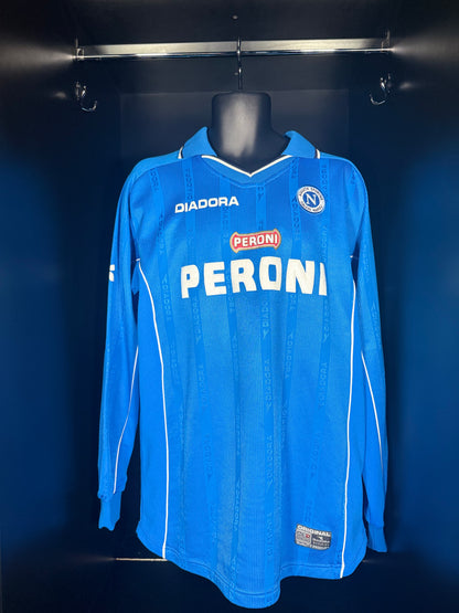 SSC Napoli Edmundo #97 - Diadora - 2000/2001 - HOME Kit