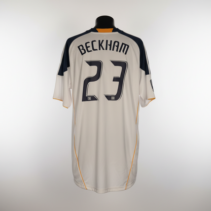 2010-2011 LA Galaxy Beckham HOME Kit Soccer Jersey Shirt adidas XL Authentic