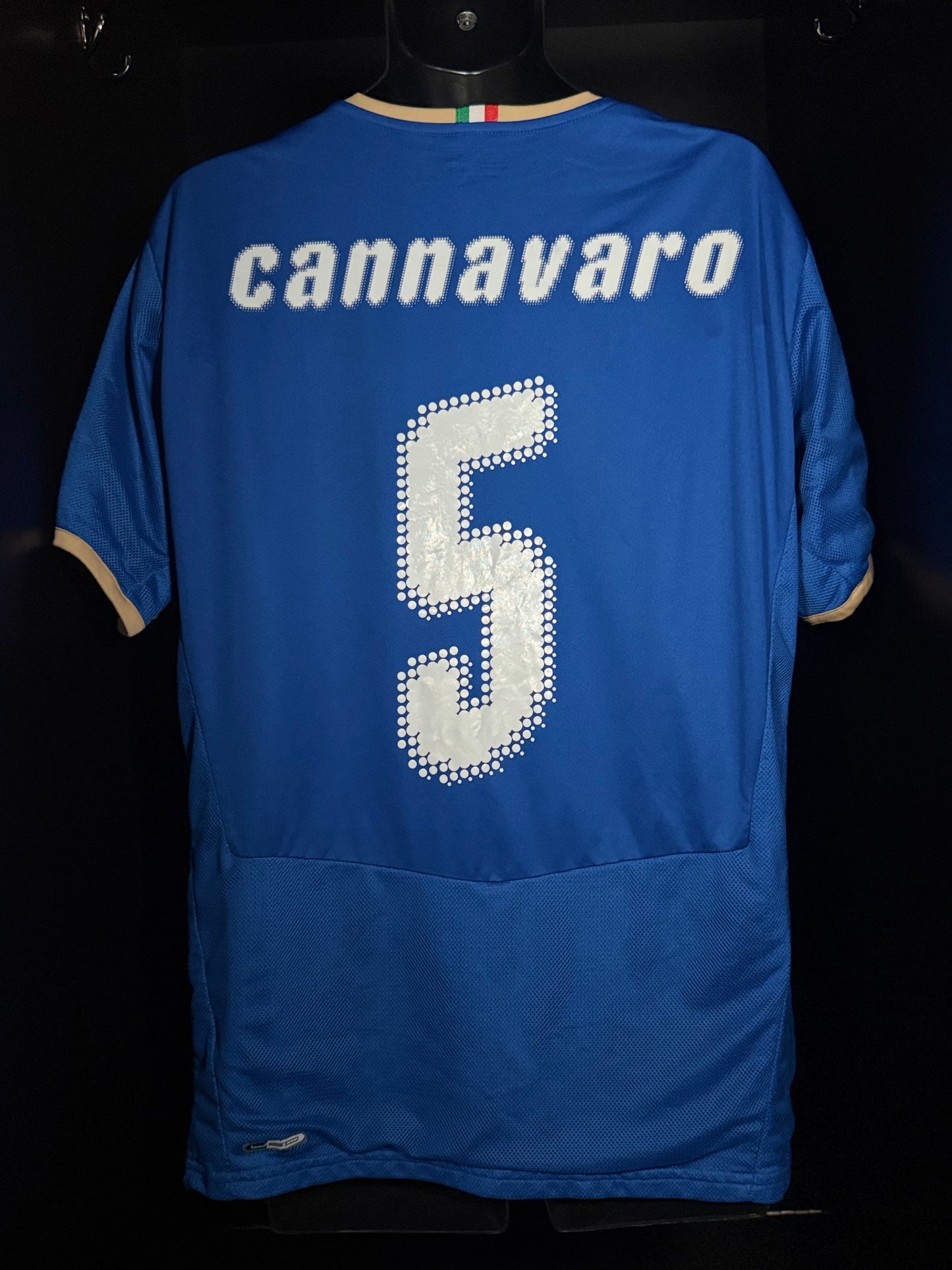 2008-2009 Italy Cannavaro HOME Kit Soccer Jersey Shirt Puma XL Authentic