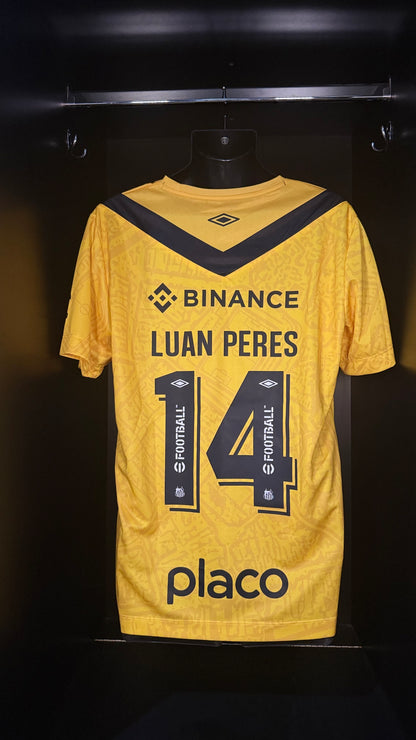 2024-2025 Santos Luan Peres THIRD Kit Soccer Jersey Football Shirt Umbro Large Authentic