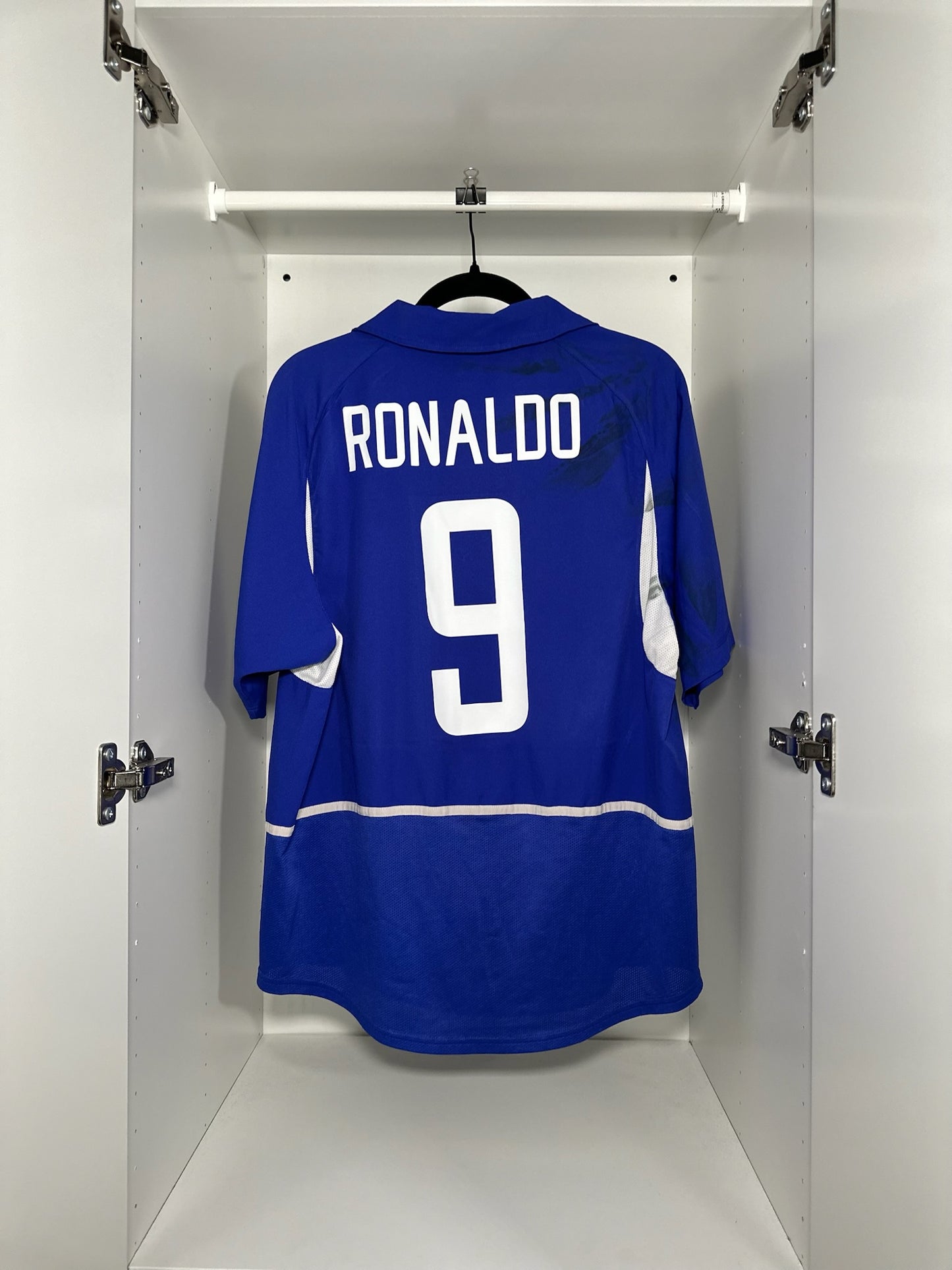 Brazil Ronaldo #9 - Nike - 2002/2003 - AWAY Kit