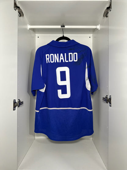Brazil Ronaldo #9 - Nike - 2002/2003 - AWAY Kit