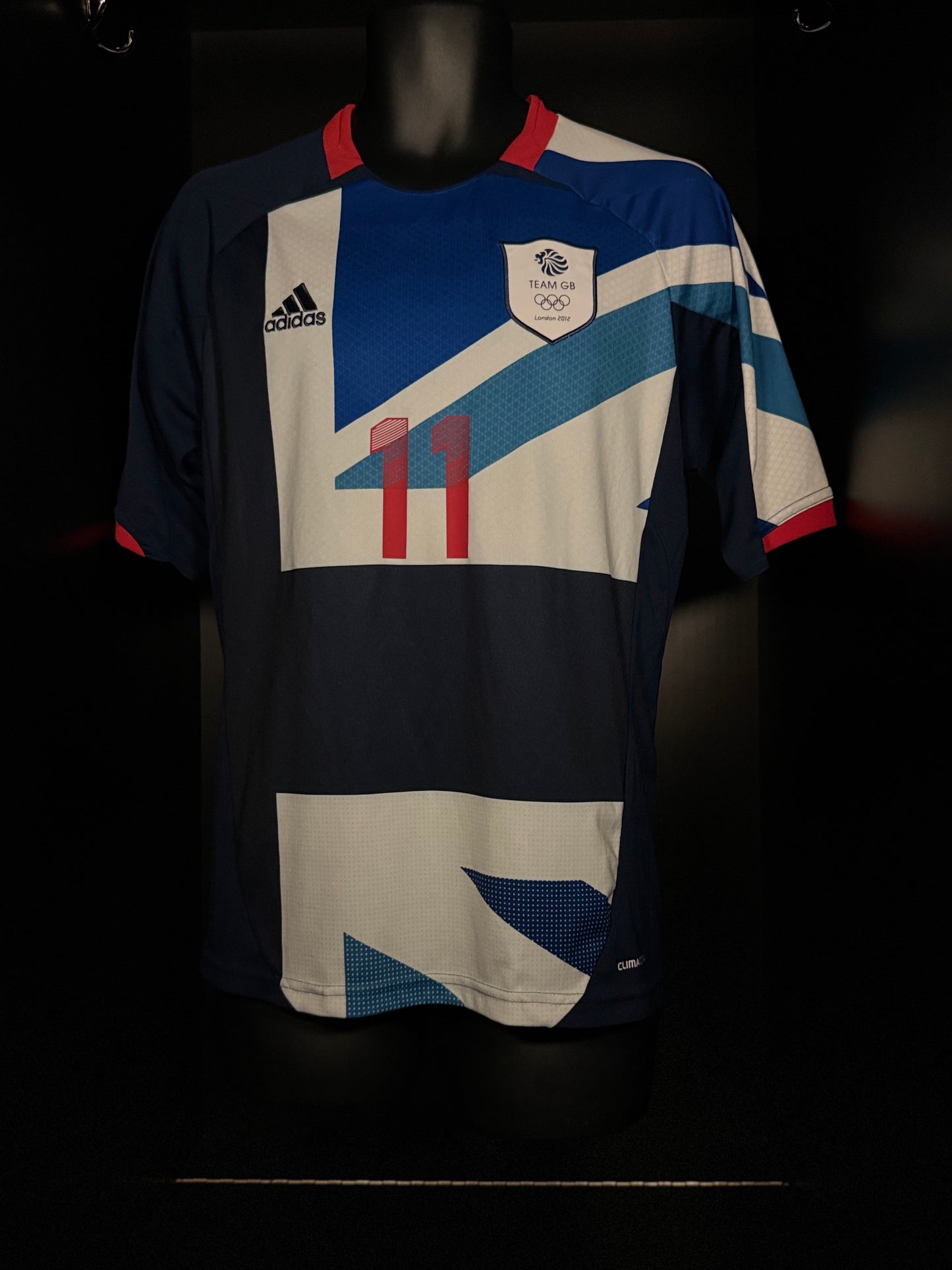 2012 London Olympics Team GB Great Britain Giggs HOME Kit Soccer adidas Small Authentic