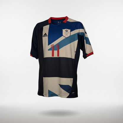 2012 London Olympics Team GB Great Britain Giggs HOME Kit Soccer adidas Small Authentic
