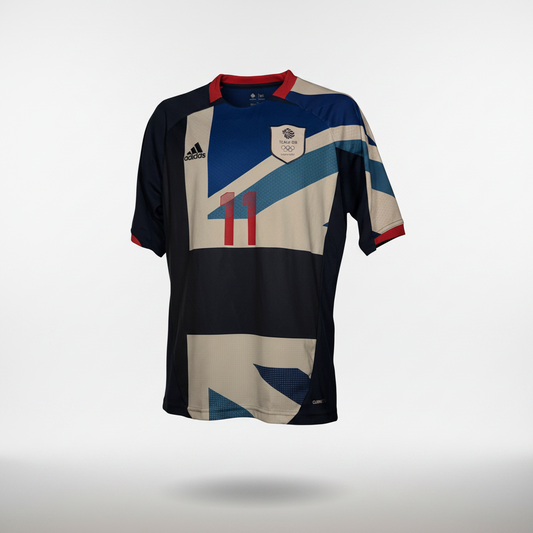 2012 London Olympics Team GB Great Britain Giggs HOME Kit Soccer adidas Small Authentic